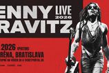 Lenny Kravitz ohlasuje svetove turne Bratislava sucastou rockovej