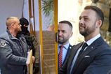 Kajucnik ako pomsta za Ocistec Sutaj Estok sa pri otazkach smial novinarom do oci
