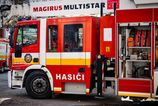 Poziar bytu na tretom poschodi Hasicii zasahovali s dychacimi pristrojmi a termokamerou