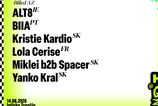 HOR Berlin mieri na festival Grape Kompletny line up Jagermeister stage je vonku