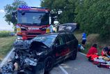 Dopravna nehoda zablokovala cestu medzi obcami Cerova a Prievaly