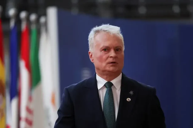 NATO zostrelilo dron v Litve, potvrdil prezident Gitanas Nauséda
