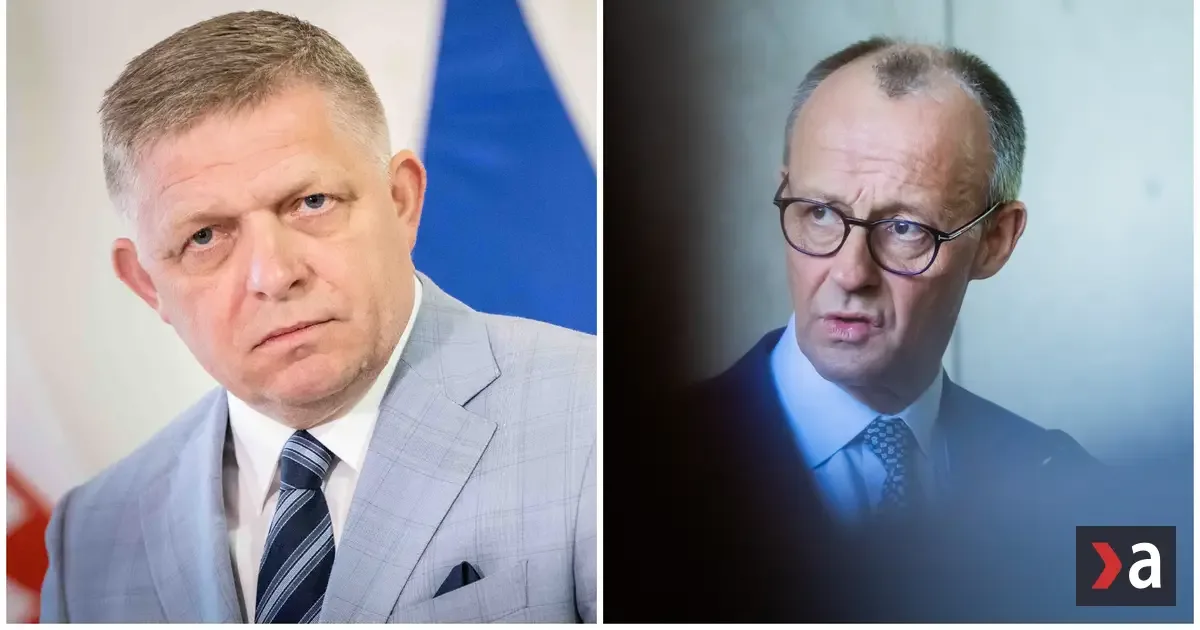 Nemci žasnú nad Ficovou absurdnou úvahou. Dráždiť Merza je zbytočné