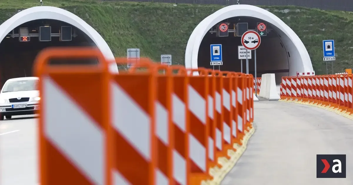 Tunel Sitina čaká ďalšia uzávera. Vodiči musia ísť po obchádzkach