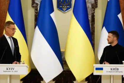 Ukrajina a Fínsko spúšťajú výrobu dronov, Zelenskyj a Stubb podpísali dohodu