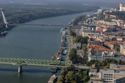 Dunaj v Devíne dosiahol nové historické minimum