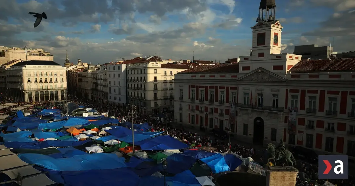 Protesty v Madride a 50 španielskych mestách: drahé bývanie a politické spory
