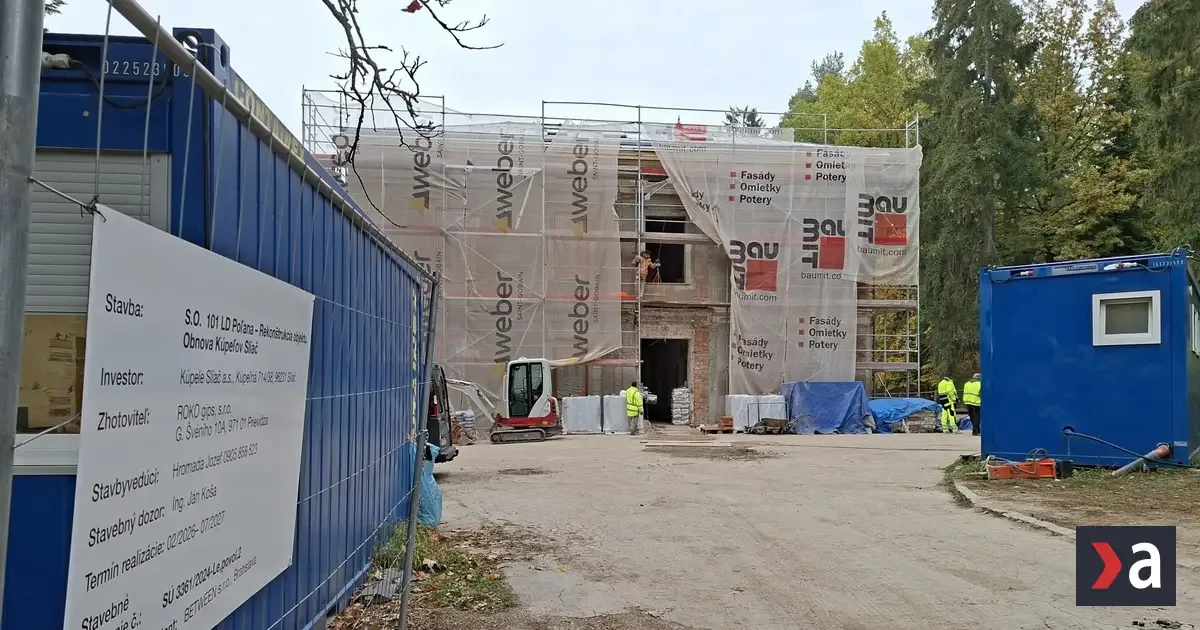 Sliač obnovuje prvý zatvorený liečebný dom. Zapoja sa emiráty?